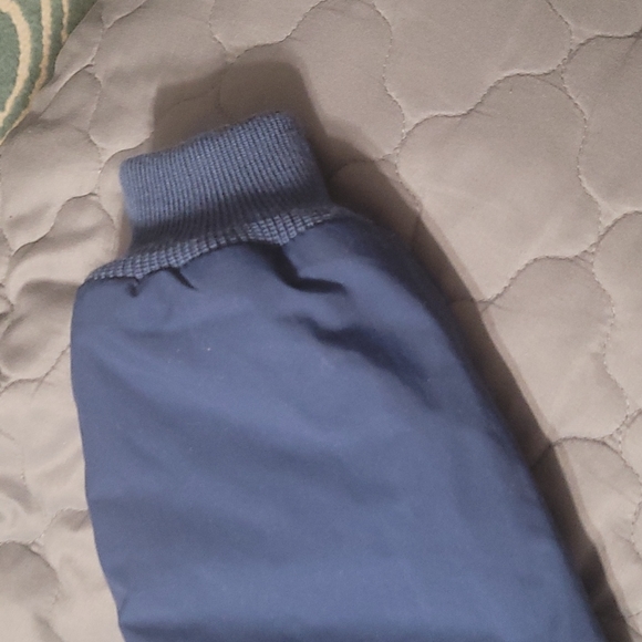 Dark Blue L.L. Bean Warm Up Bomber Jacket - Picture 4 of 8